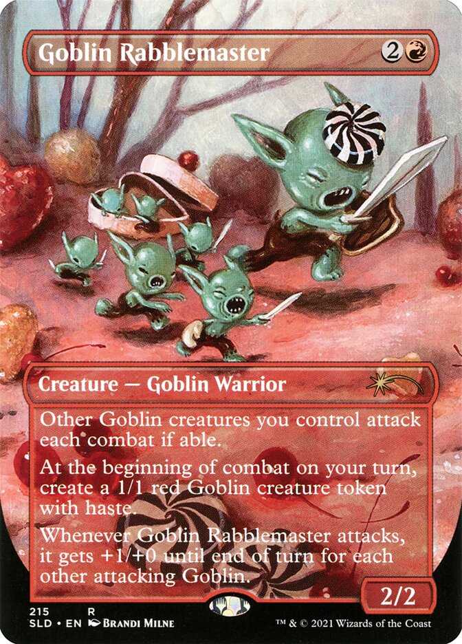 Goblin Rabblemaster [Secret Lair Drop Series] | Shuffle n Cut Hobbies & Games