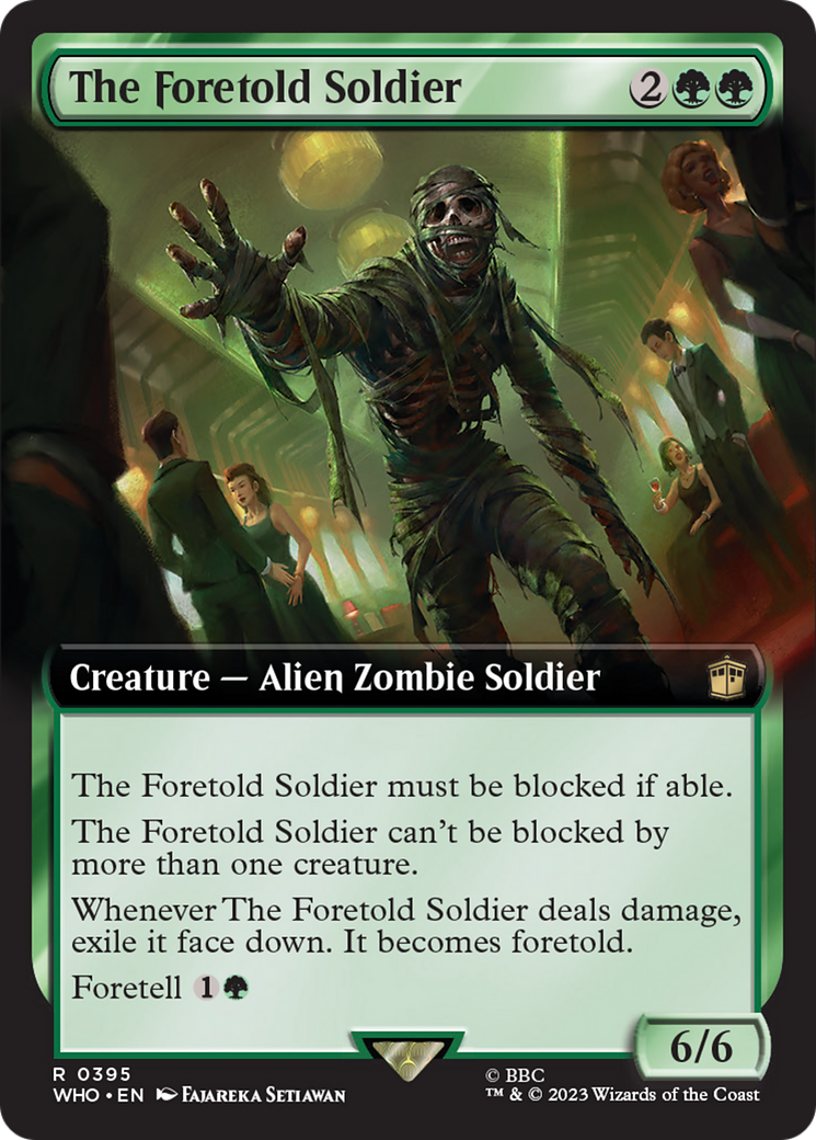 The Foretold Soldier (Extended Art) [Doctor Who] | Shuffle n Cut Hobbies & Games