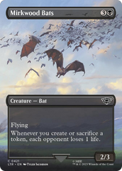 Mirkwood Bats (Borderless Alternate Art) [The Lord of the Rings: Tales of Middle-Earth] | Shuffle n Cut Hobbies & Games