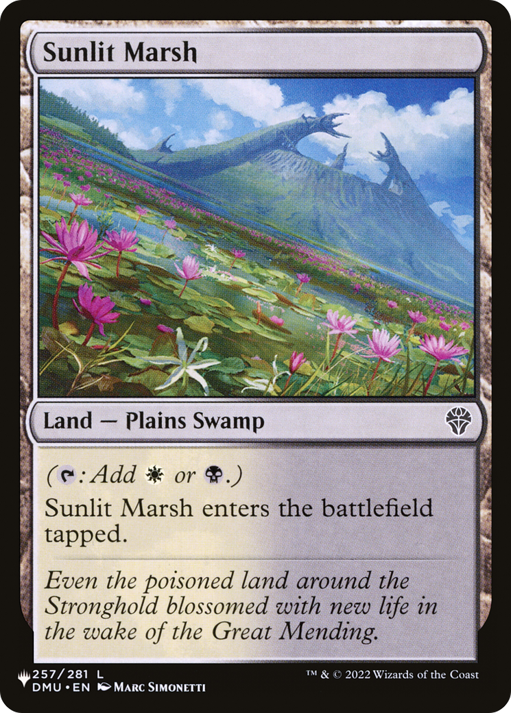 Sunlit Marsh [The List] | Shuffle n Cut Hobbies & Games