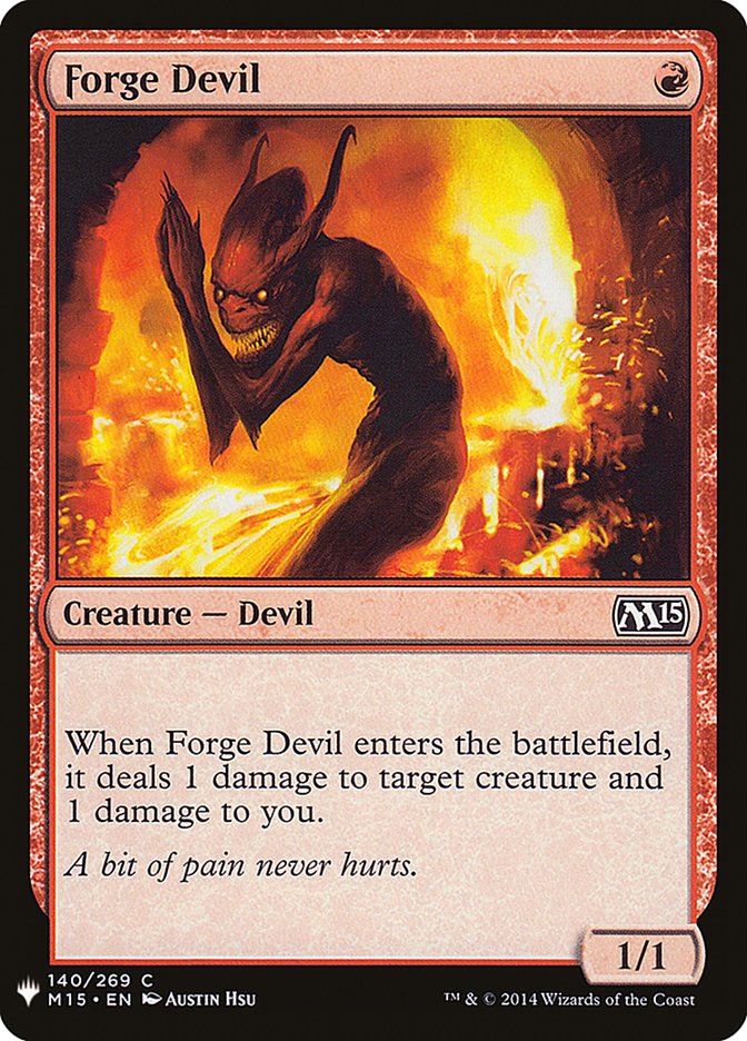 Forge Devil [Mystery Booster] | Shuffle n Cut Hobbies & Games