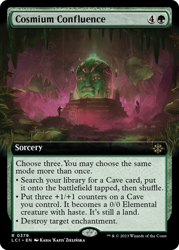 Cosmium Confluence (Extended Art) [The Lost Caverns of Ixalan] | Shuffle n Cut Hobbies & Games