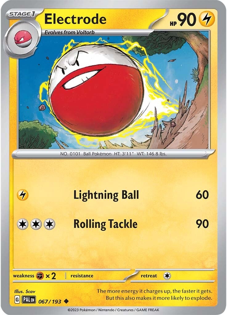 Electrode (067/193) [Scarlet & Violet: Paldea Evolved] | Shuffle n Cut Hobbies & Games