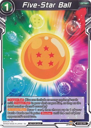 Five-Star Ball (P-102) [Promotion Cards] | Shuffle n Cut Hobbies & Games