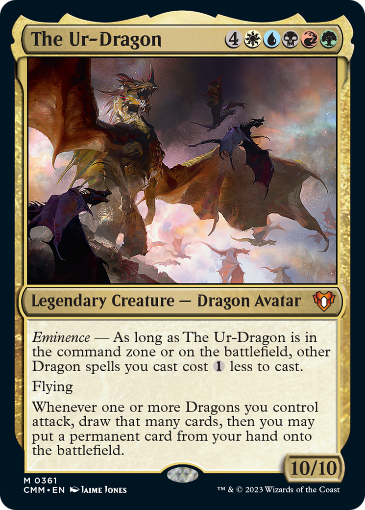 The Ur-Dragon [Commander Masters] | Shuffle n Cut Hobbies & Games