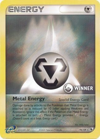 Metal Energy (94/109) (Winner) [EX: Ruby & Sapphire] | Shuffle n Cut Hobbies & Games