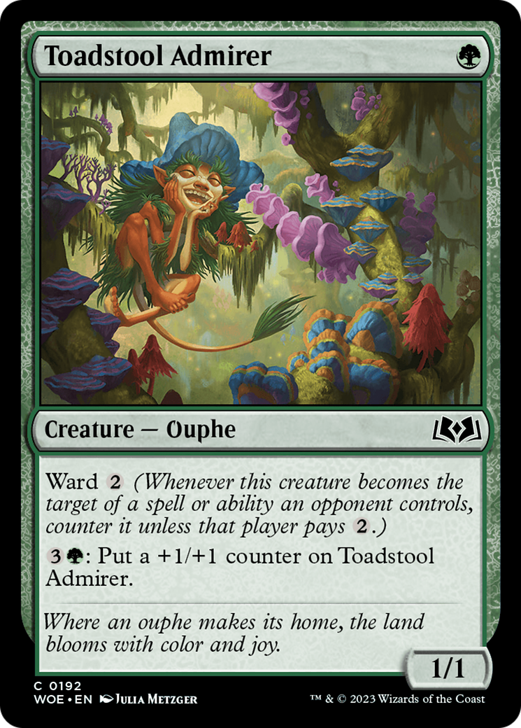 Toadstool Admirer [Wilds of Eldraine] | Shuffle n Cut Hobbies & Games