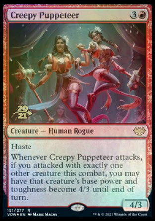 Creepy Puppeteer [Innistrad: Crimson Vow Prerelease Promos] | Shuffle n Cut Hobbies & Games