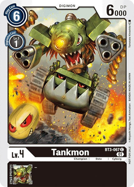 Tankmon [BT3-067] (Tamer Party Vol. 4) [Release Special Booster Promos] | Shuffle n Cut Hobbies & Games