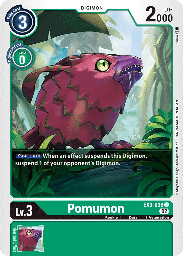 Pomumon [EX3-038] [Draconic Roar] | Shuffle n Cut Hobbies & Games