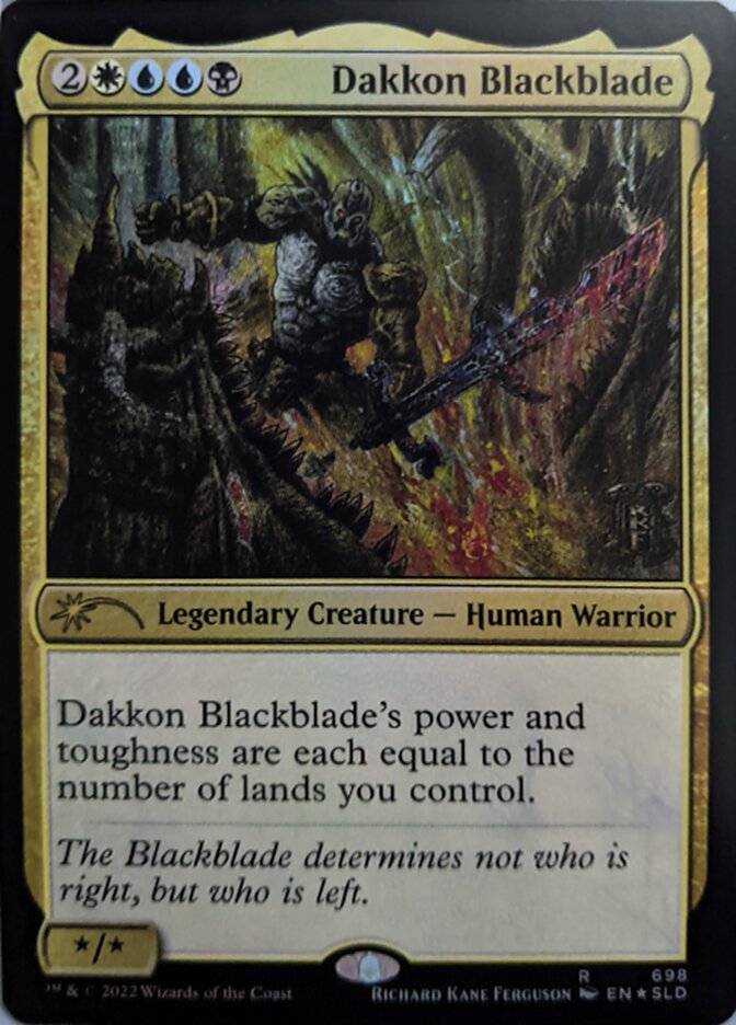 Dakkon Blackblade [Secret Lair Drop Promos] | Shuffle n Cut Hobbies & Games