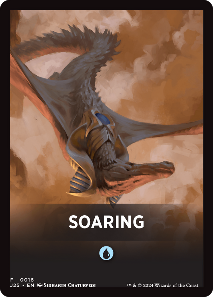 Soaring Theme Card [Foundations Jumpstart Front Cards] | Shuffle n Cut Hobbies & Games