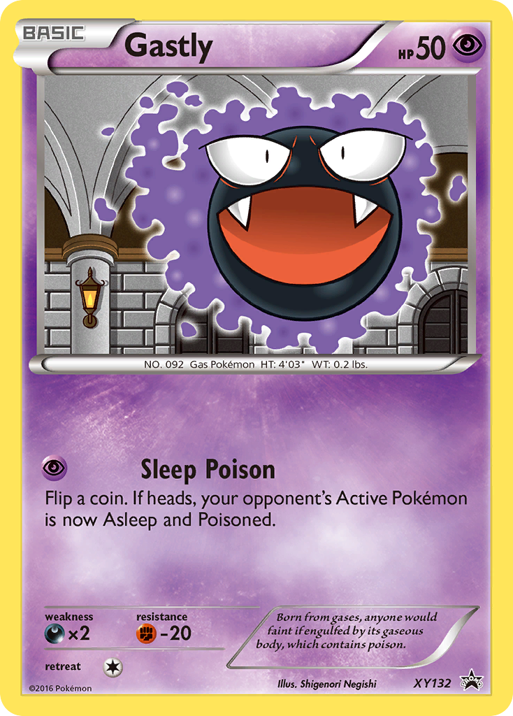 Gastly (XY132) [XY: Black Star Promos] | Shuffle n Cut Hobbies & Games