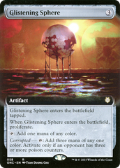 Glistening Sphere (Extended Art) [Phyrexia: All Will Be One Commander] | Shuffle n Cut Hobbies & Games