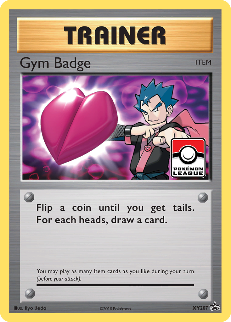 Gym Badge (XY207) (Koga) [XY: Black Star Promos] | Shuffle n Cut Hobbies & Games