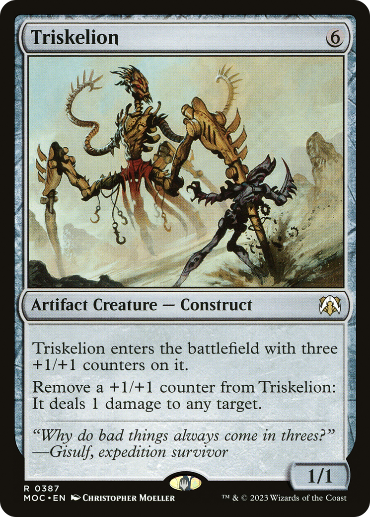 Triskelion [March of the Machine Commander] | Shuffle n Cut Hobbies & Games