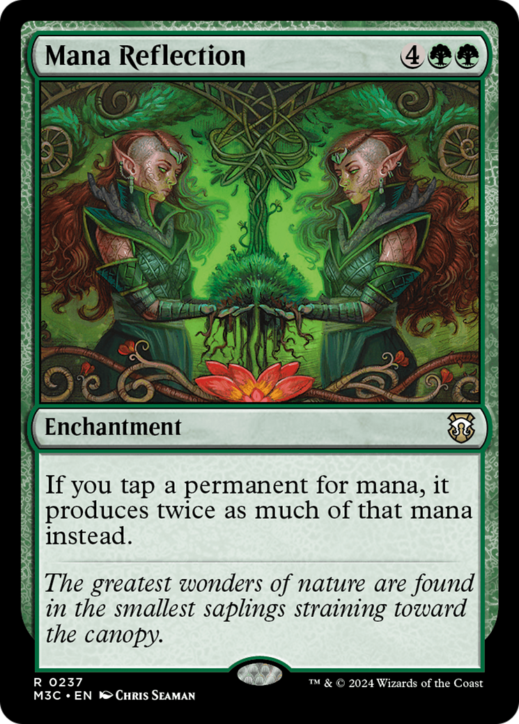 Mana Reflection (Ripple Foil) [Modern Horizons 3 Commander] | Shuffle n Cut Hobbies & Games