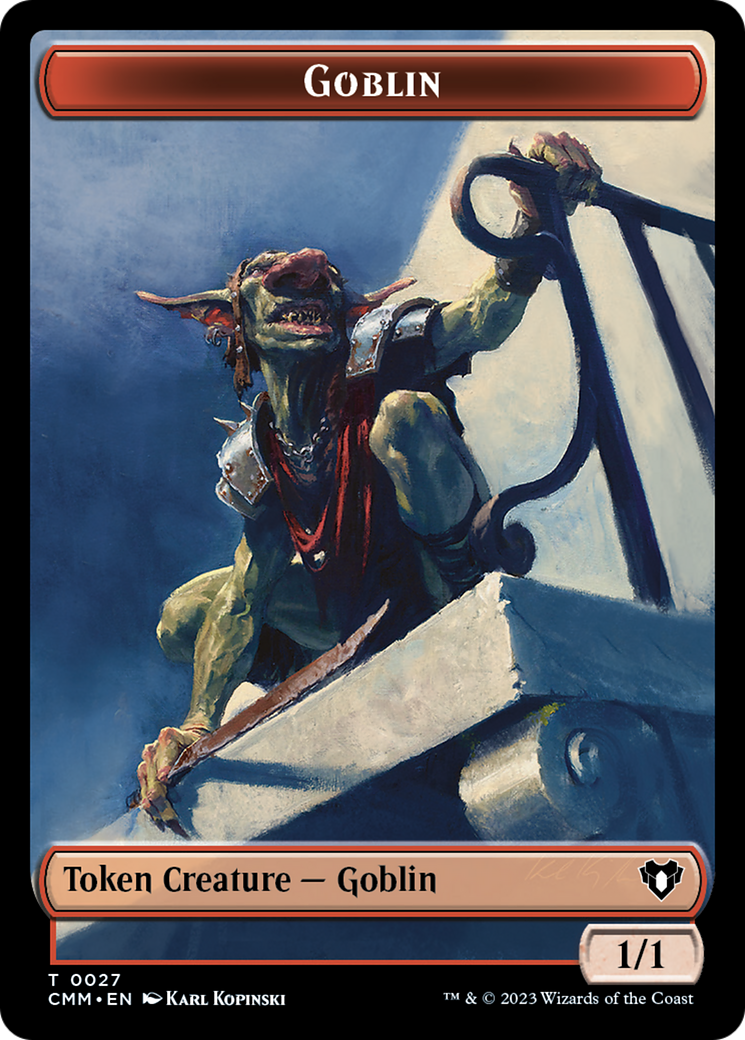 Goblin Token [Commander Masters Tokens] | Shuffle n Cut Hobbies & Games