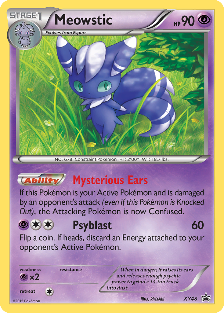 Meowstic (XY48) [XY: Black Star Promos] | Shuffle n Cut Hobbies & Games