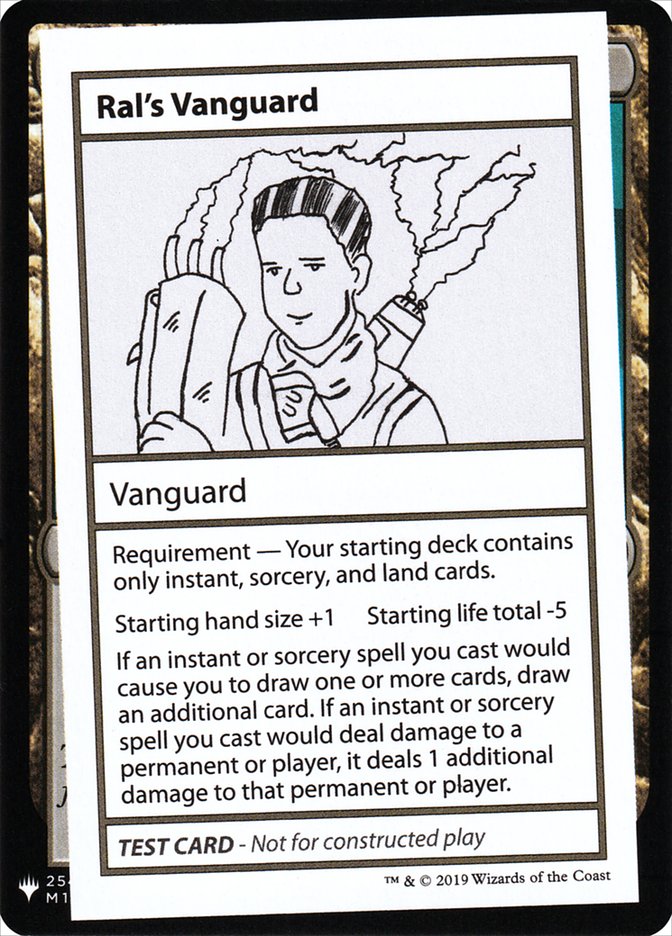 Ral's Vanguard [Mystery Booster Playtest Cards] | Shuffle n Cut Hobbies & Games