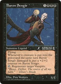 Baron Sengir (Oversized) [Oversize Cards] | Shuffle n Cut Hobbies & Games