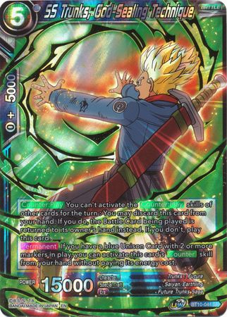 SS Trunks, God-Sealing Technique (BT10-044) [Rise of the Unison Warrior 2nd Edition] | Shuffle n Cut Hobbies & Games