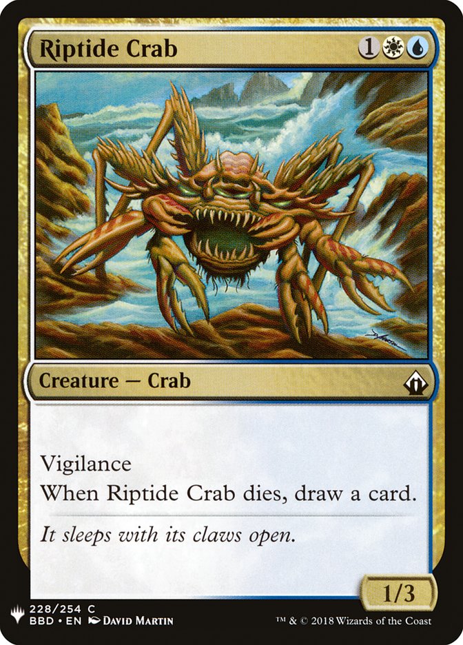 Riptide Crab [Mystery Booster] | Shuffle n Cut Hobbies & Games