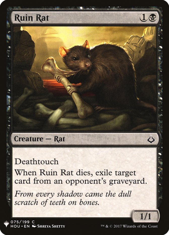 Ruin Rat [Mystery Booster] | Shuffle n Cut Hobbies & Games