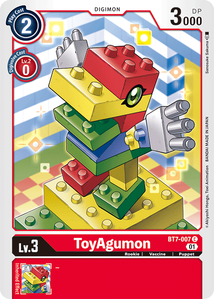 ToyAgumon [BT7-007] [Next Adventure] | Shuffle n Cut Hobbies & Games