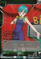 Bulma, Genius Inventor (Dragon Brawl Draft Tournament Gold Stamped) (DB1-047) [Promotion Cards] | Shuffle n Cut Hobbies & Games