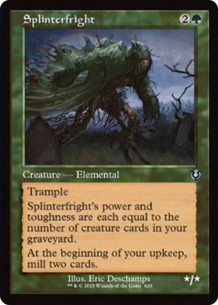 Splinterfright (Retro Frame) [Innistrad Remastered] | Shuffle n Cut Hobbies & Games