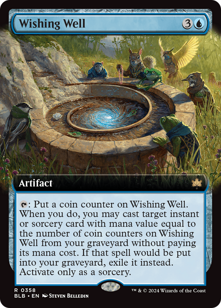 Wishing Well (Extended Art) [Bloomburrow] | Shuffle n Cut Hobbies & Games