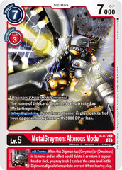 MetalGreymon: Alterous Mode [P-072] (Update Pack) [Promotional Cards] | Shuffle n Cut Hobbies & Games