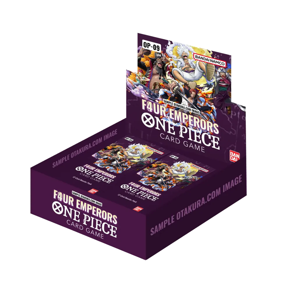 One Piece OP - 09 Four Emperors Booster Box | Shuffle n Cut Hobbies & Games