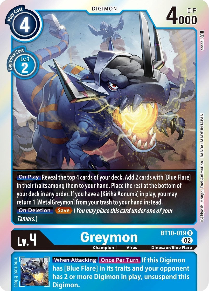 Greymon [BT10-019] [Xros Encounter] | Shuffle n Cut Hobbies & Games