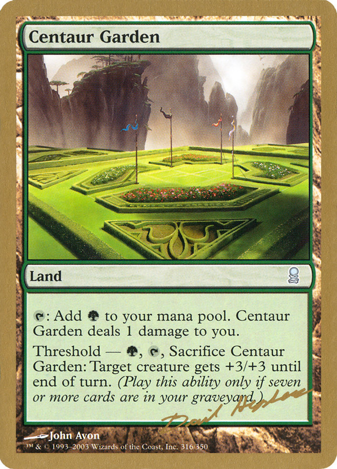 Centaur Garden (Dave Humpherys) [World Championship Decks 2003] | Shuffle n Cut Hobbies & Games