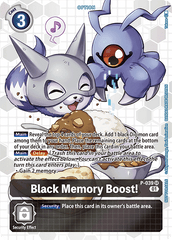 Black Memory Boost! [P-039] (Box Promotion Pack - Next Adventure) [Promotional Cards] | Shuffle n Cut Hobbies & Games