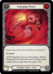 Emerging Power (Red) [U-WTR069] (Welcome to Rathe Unlimited)  Unlimited Rainbow Foil | Shuffle n Cut Hobbies & Games