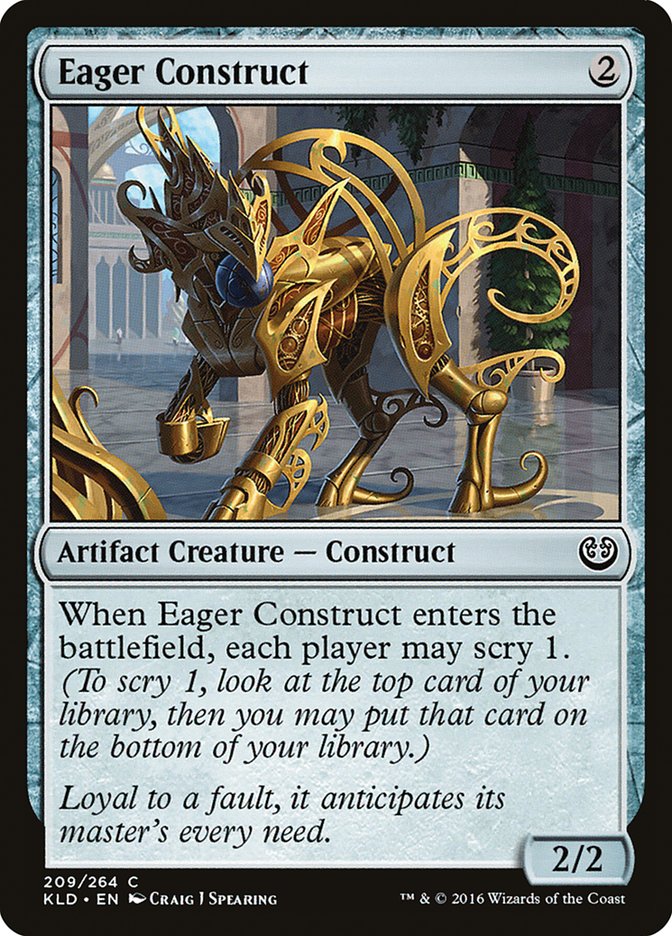 Eager Construct [Kaladesh] | Shuffle n Cut Hobbies & Games