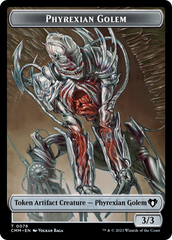 Phyrexian Golem // Ox Double-Sided Token [Commander Masters Tokens] | Shuffle n Cut Hobbies & Games