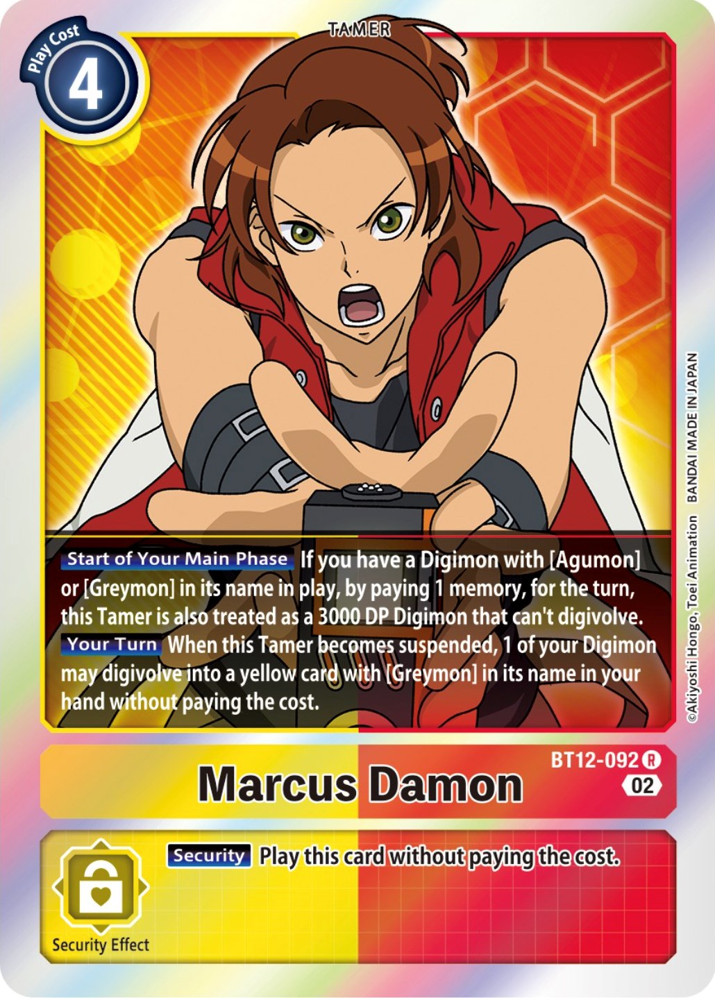 Marcus Damon [BT12-092] [Across Time] | Shuffle n Cut Hobbies & Games