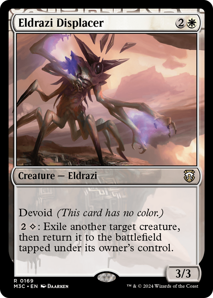 Eldrazi Displacer (Ripple Foil) [Modern Horizons 3 Commander] | Shuffle n Cut Hobbies & Games