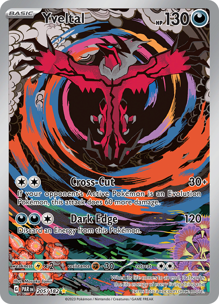 Yveltal (205/182) [Scarlet & Violet: Paradox Rift] | Shuffle n Cut Hobbies & Games