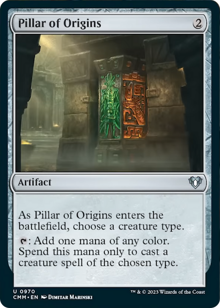 Pillar of Origins [Commander Masters] | Shuffle n Cut Hobbies & Games