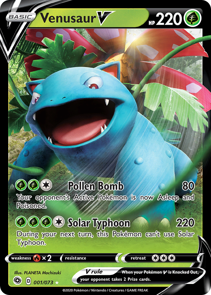 Venusaur V (001/073) [Sword & Shield: Champion's Path] | Shuffle n Cut Hobbies & Games