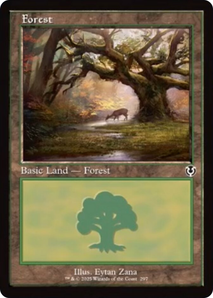 Forest (297) (Retro Frame) [Innistrad Remastered] | Shuffle n Cut Hobbies & Games