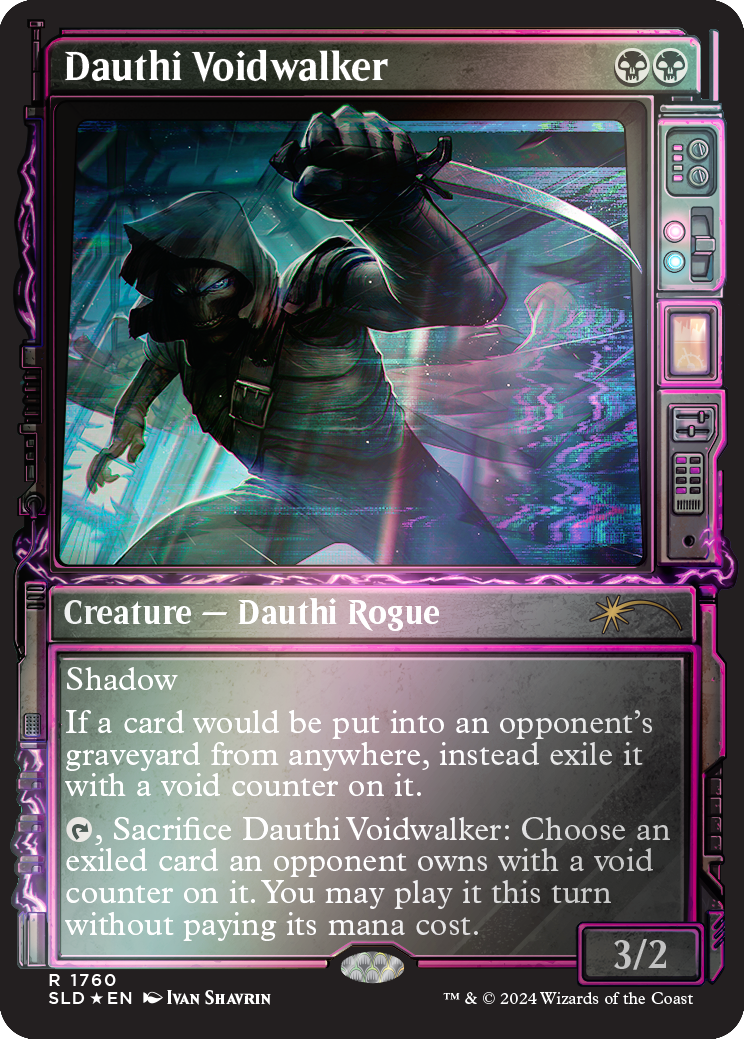 Dauthi Voidwalker (Rainbow Foil) [Secret Lair Drop Series] | Shuffle n Cut Hobbies & Games