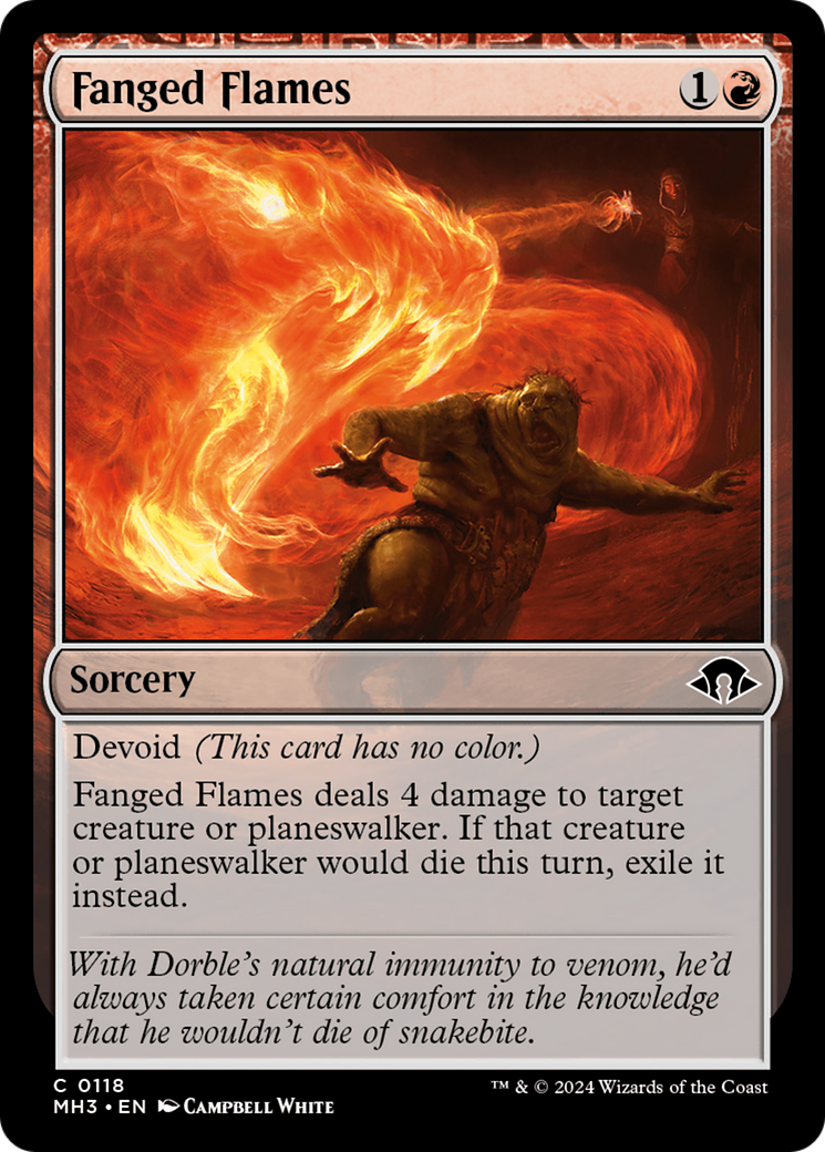 Fanged Flames [Modern Horizons 3] | Shuffle n Cut Hobbies & Games