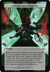 Your Own Face Mocks You (Full Art) [Duskmourn: Archenemy] | Shuffle n Cut Hobbies & Games