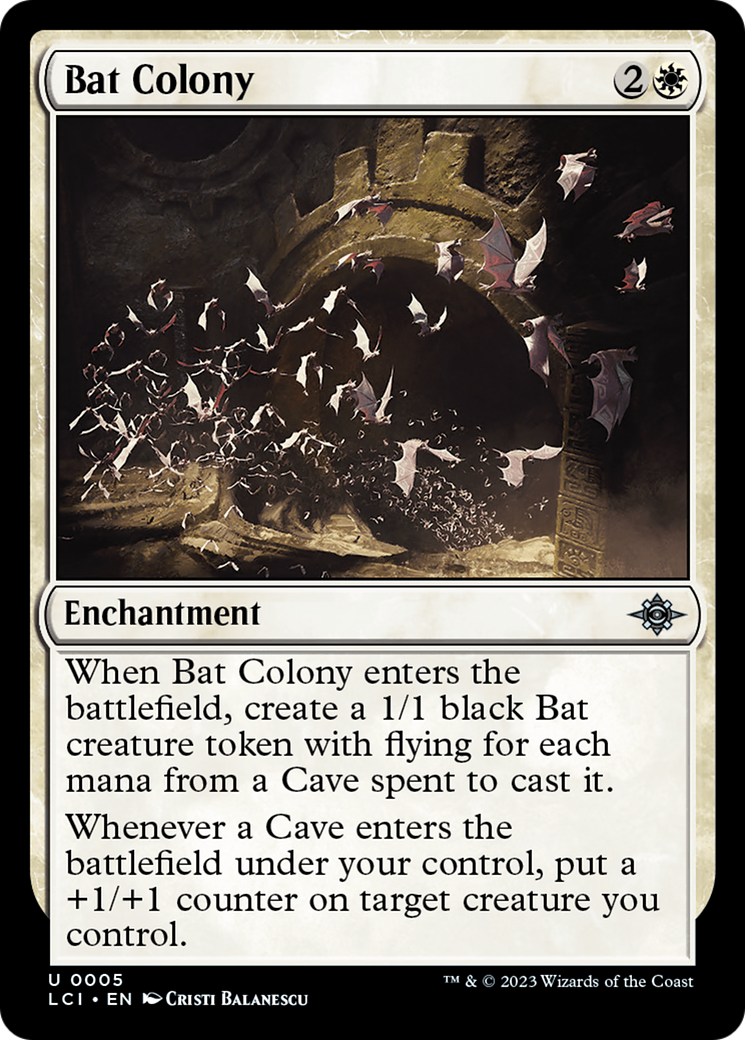 Bat Colony [The Lost Caverns of Ixalan] | Shuffle n Cut Hobbies & Games